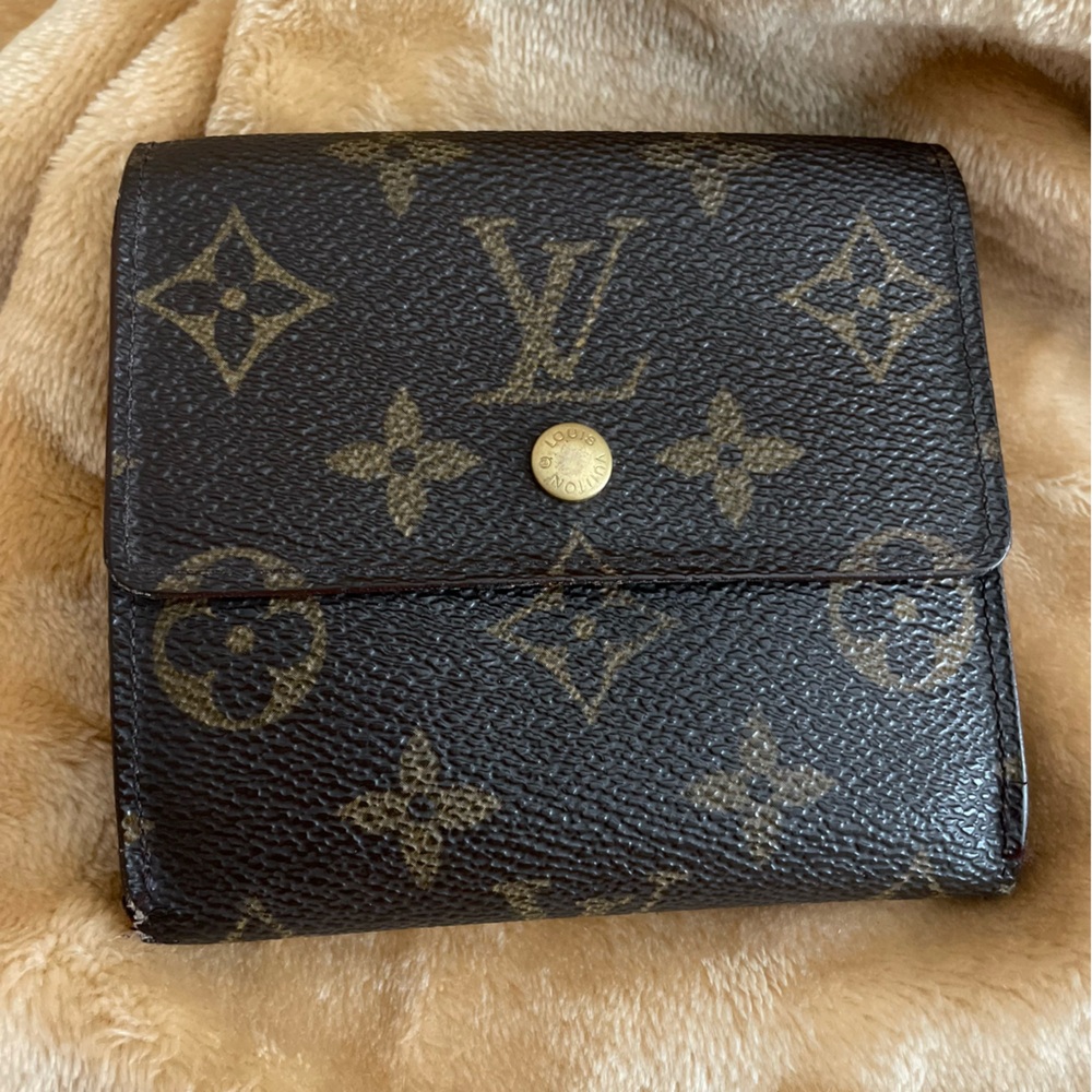 Louis Vuitton Elise monogram trifold wallet